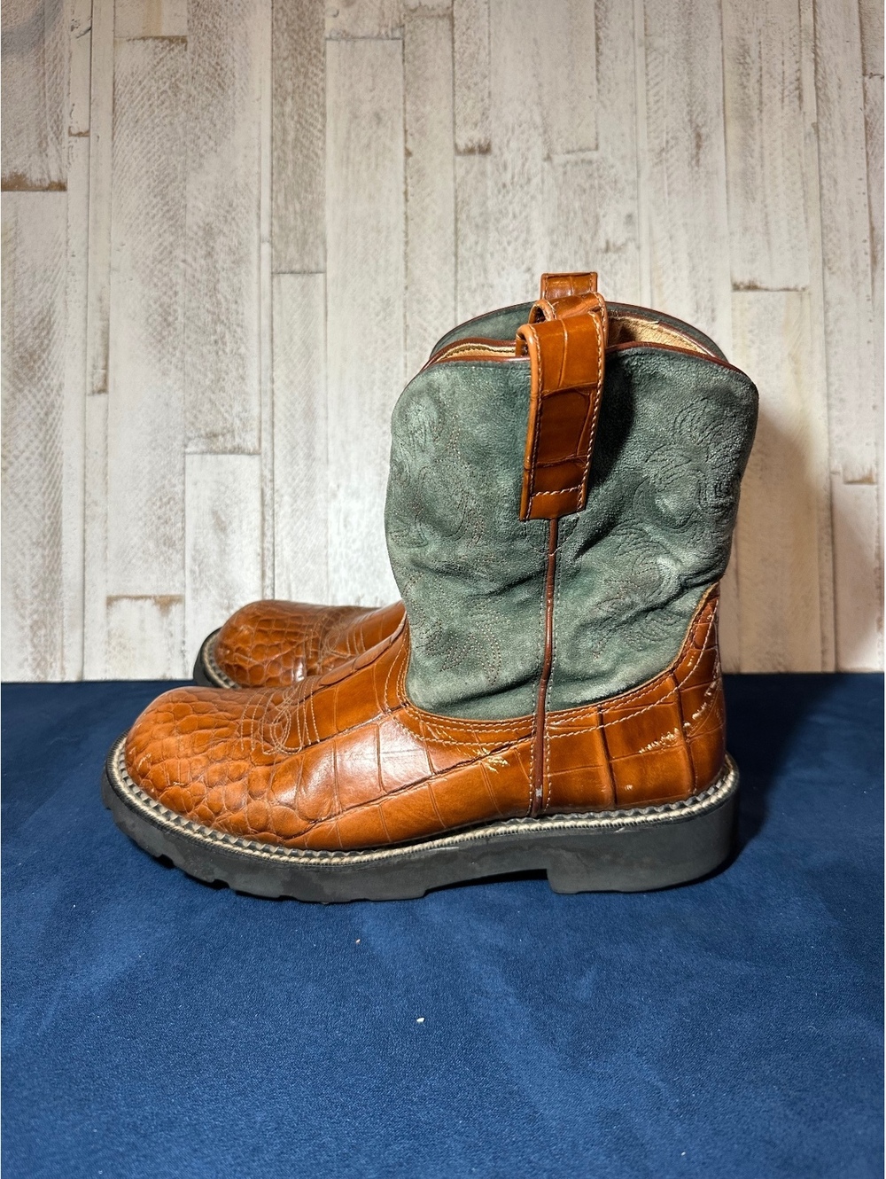 Ariat Women’s Size 11 B Brown Leather Western Cowboy Boots